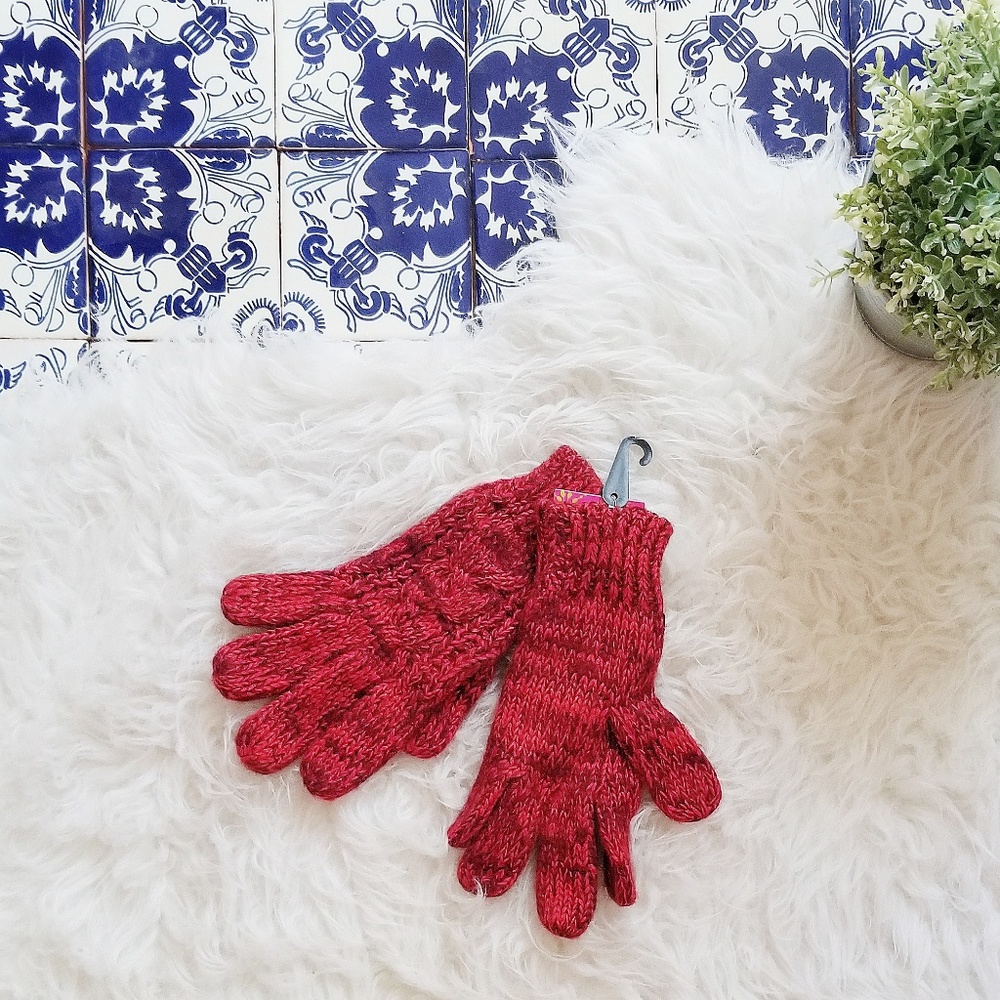 JOE BOXER red gloves